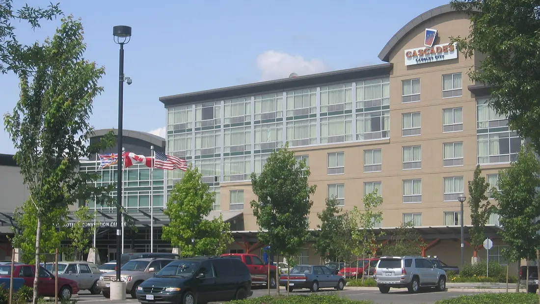 Cascades hotel and casino in Langley City