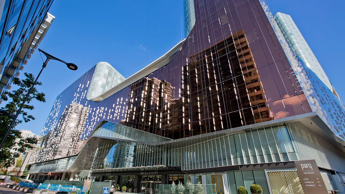 Parq Vancouver complex on Pacific Boulevard