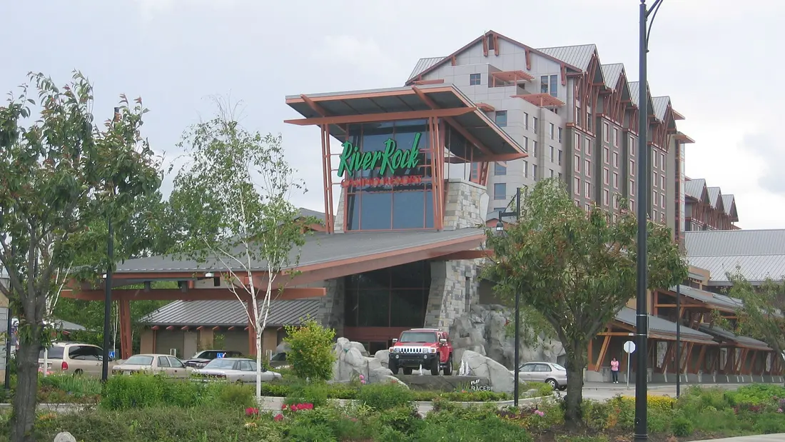 River Rock Casino Resort from River Road